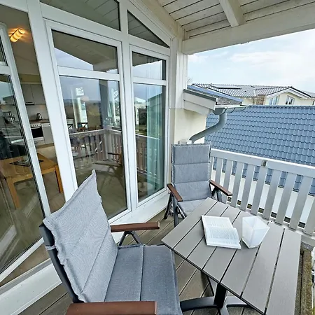 Haus Rügenscher Bodden Whg 07 Mit Meerblick Apartamento